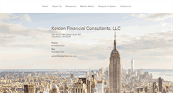 Desktop Screenshot of keidanfinancial.com